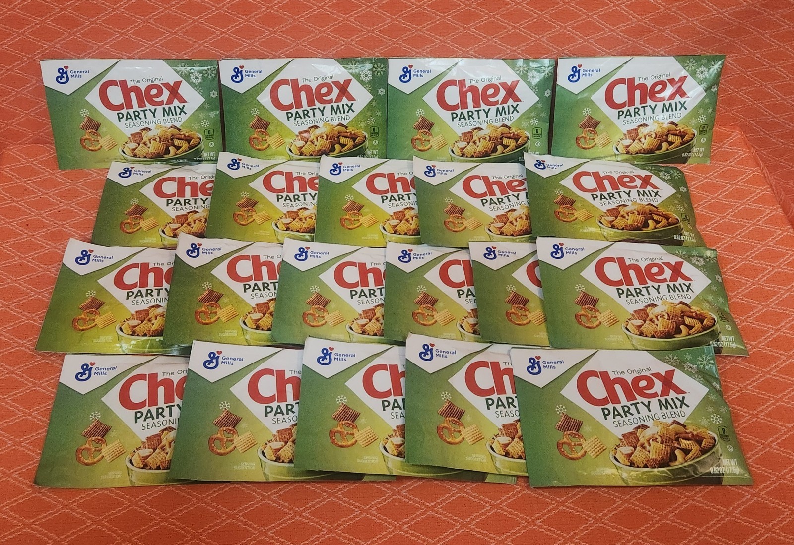 CHEX PARTY MIX SEASONING BLEND 20 PACKETS EXP. 07/2027