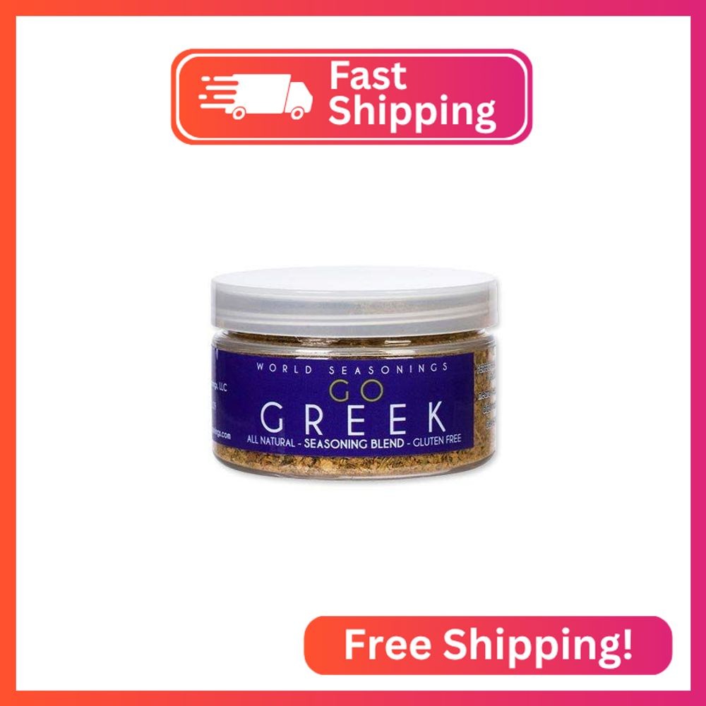 Greek Flavors – Herbs – Mediterranean Diet Cooking Spices – Salad Mix Seasoning