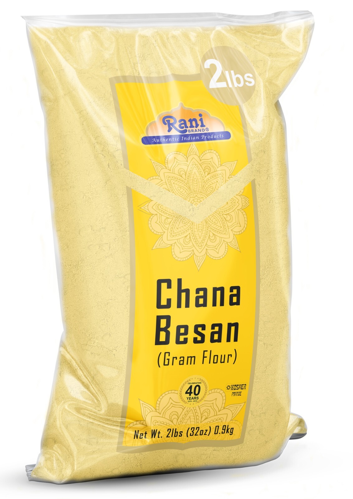 Asian Kitchen Chana Besan – Chickpeas Flour, Gram 2lb (32oz)