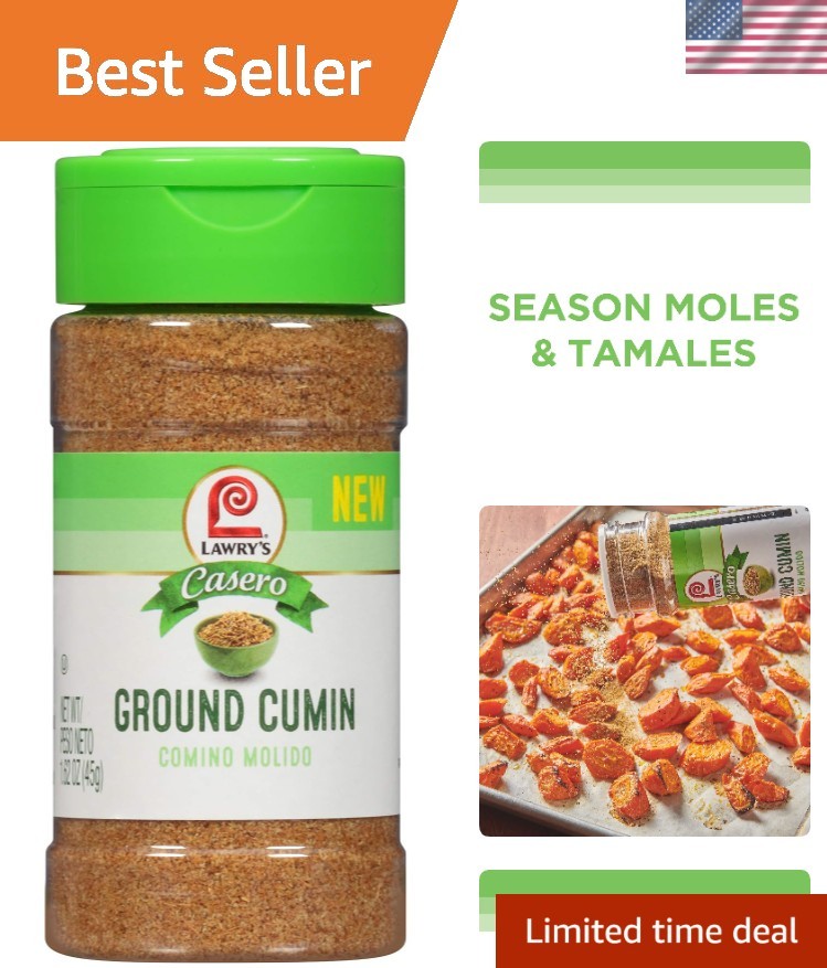 Ground Cumin 1.62oz Bottle – Elevate Your Cooking with Earthy Richness