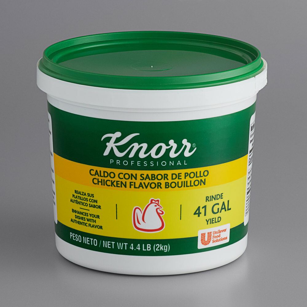 Knorr 4.4 lb Soup Base, Beef, Chicken, Shrimp, Tomato w/ Chicken Flavor (select)