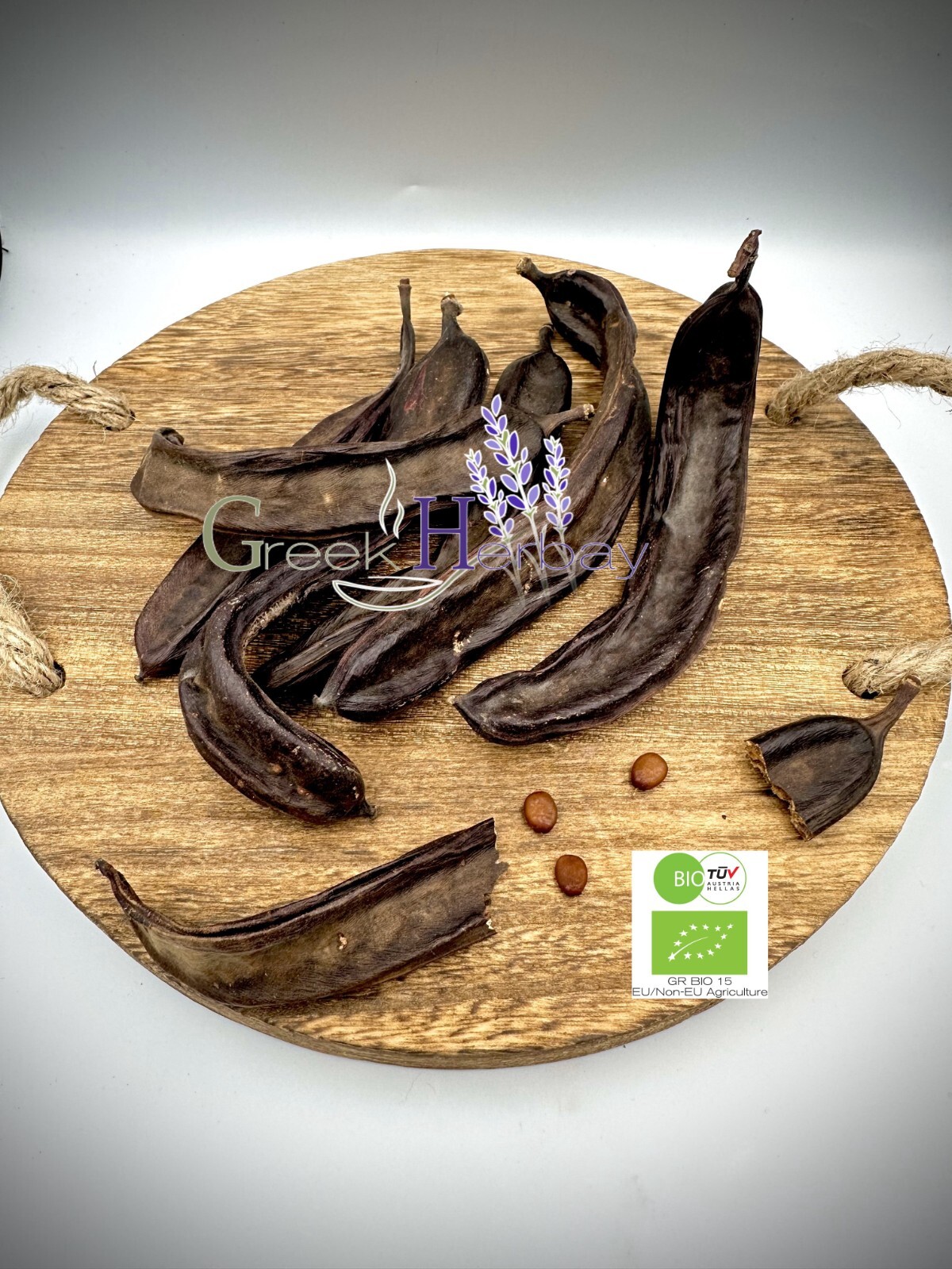 Greek Organic Carob Pods 20g(0.7oz) – 1.9kg(4.2lb) Ceratonia Siliqua