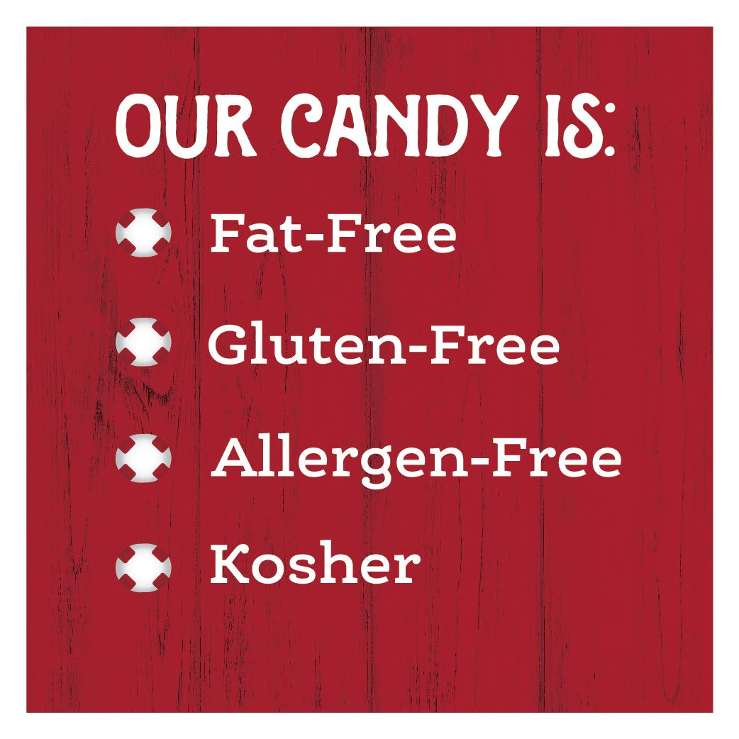 Soft Peppermint Candy, Individually Wrapped, Gluten Free Breath Mints, 18 Oz Tub