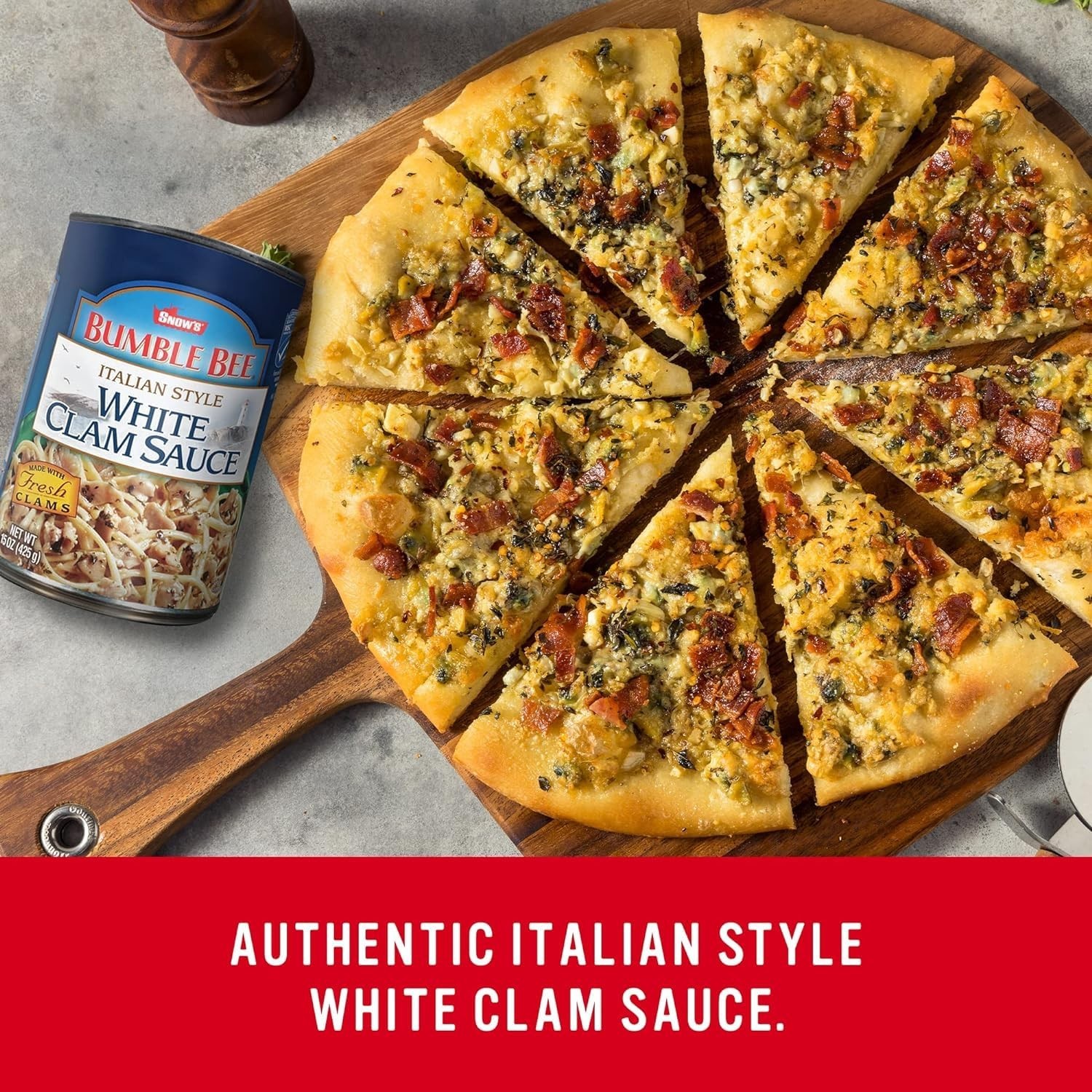 Snow’s Italian Style White Clam Sauce, 15 Ounce Pack of 12 Authentic Clam Sa…