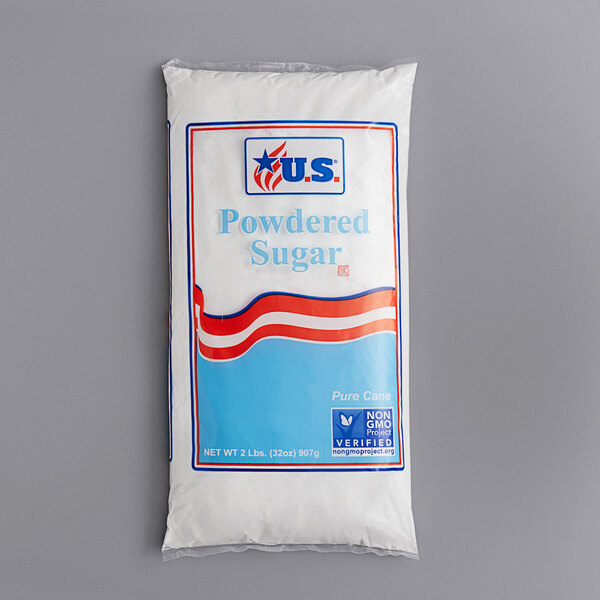 Domino 2 lb. 10X Confectioners Powdered Sugar