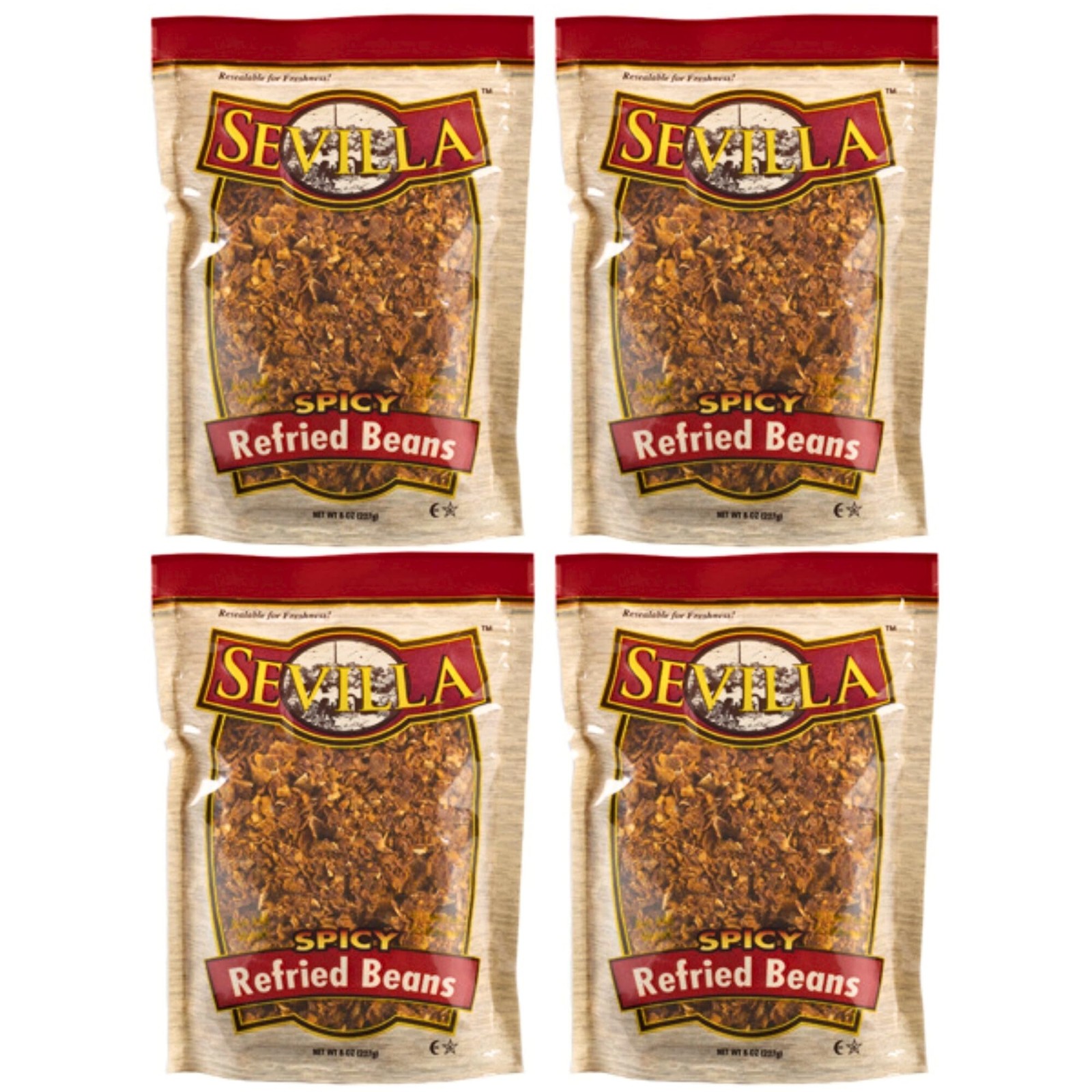 Generic Redfried Beans Dehydrated 8 oz 4 PACK Fast Cooking 8 Ounce Pack of 4,…