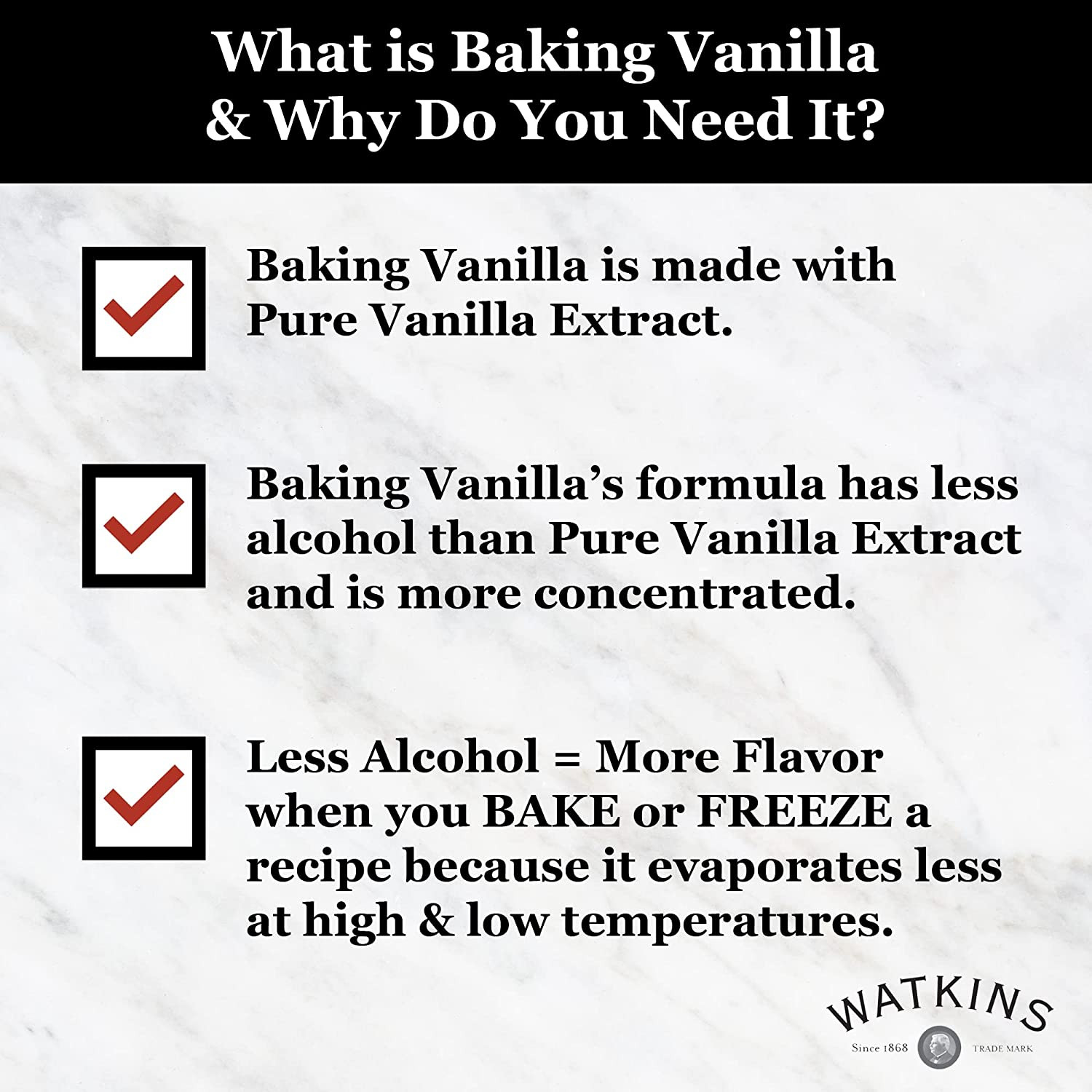 Watkins All Natural Original Gourmet Baking Vanilla with Pure Extract 1-Pack
