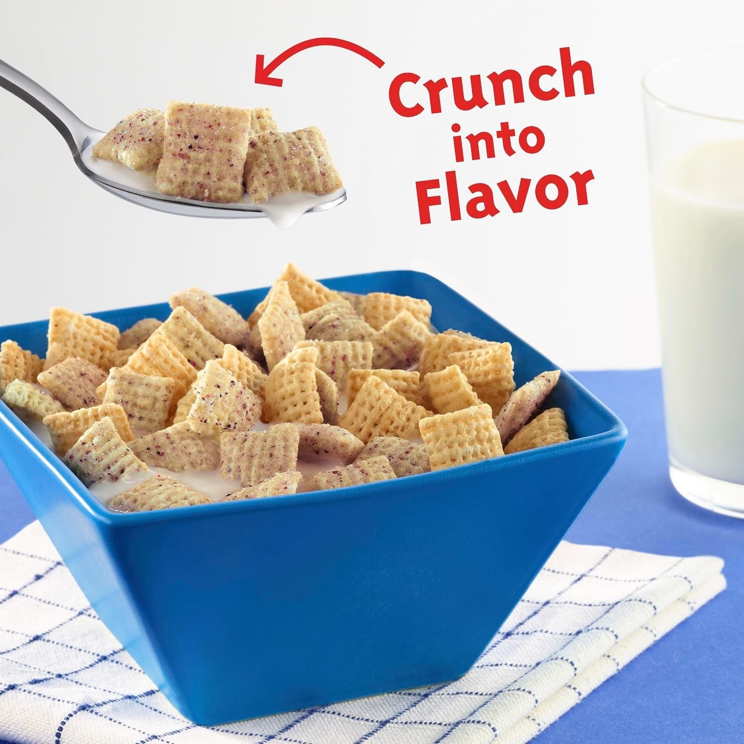 Blueberry Cereal, Gluten Free Breakfast Cereal, Made with Whole Grain, 12 oz