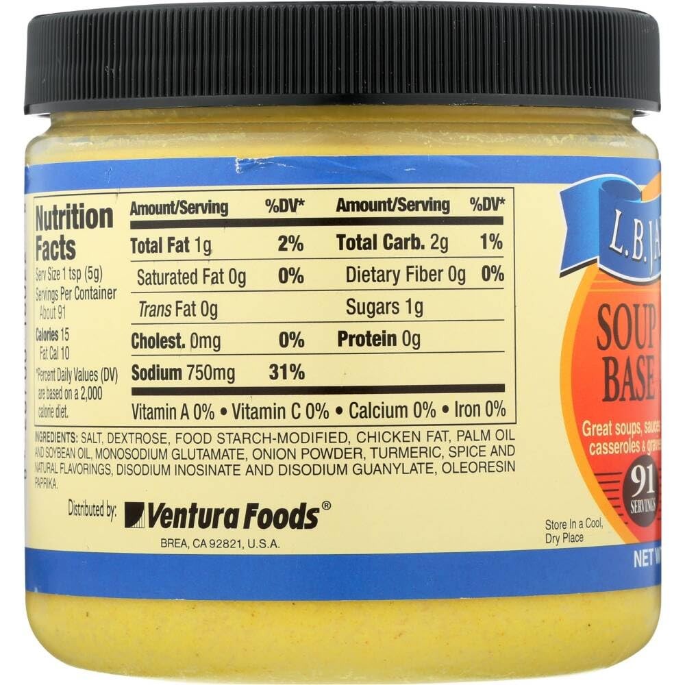 Chicken Soup Base 3-Pack, 14 oz Jars – Flavorful Cooking Essential