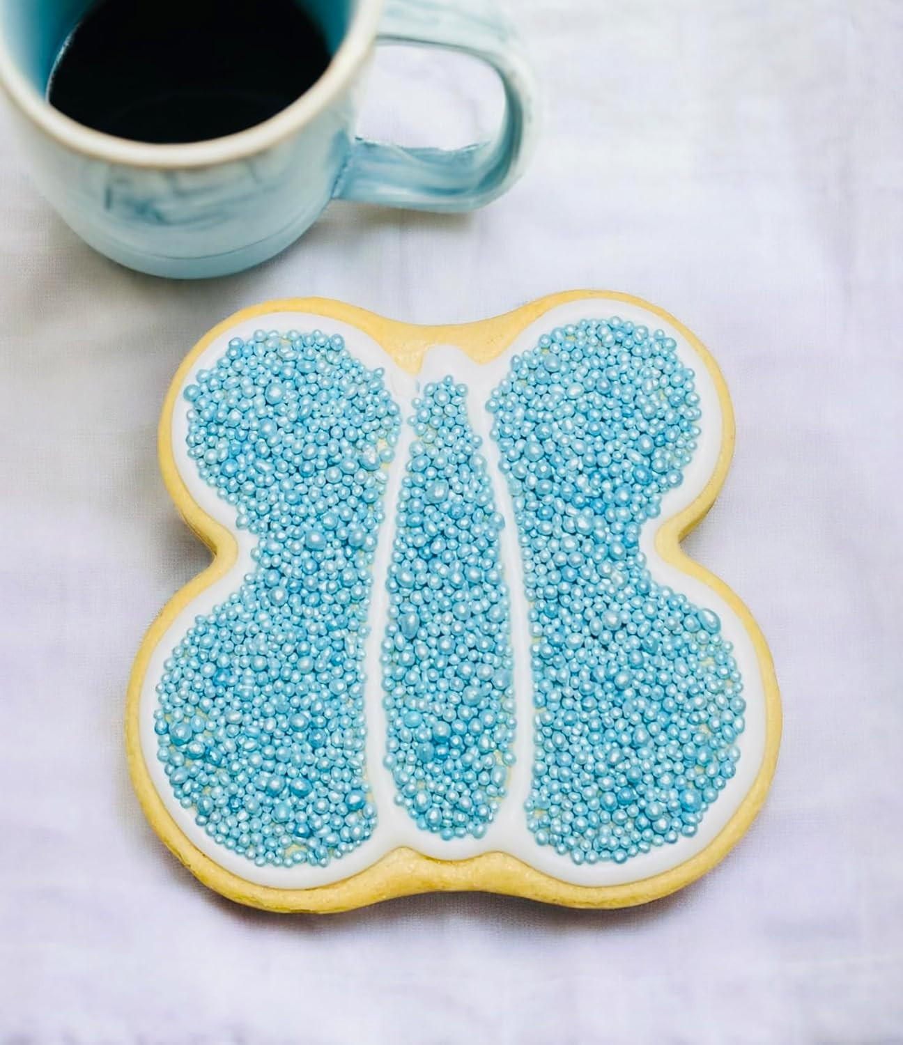 BABY BLUE PEARLIZED NONPAREIL – Dairy Free,Gluten Free,Egg Free,Vegan,Soy Free,N