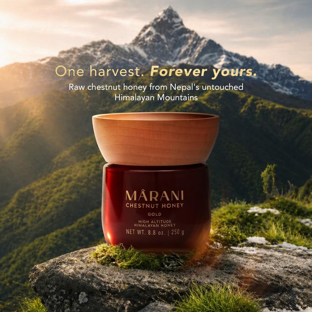 Mârani Raw Chestnut Honey from Himalayan HighAltitude Forests | Natural Unfil…