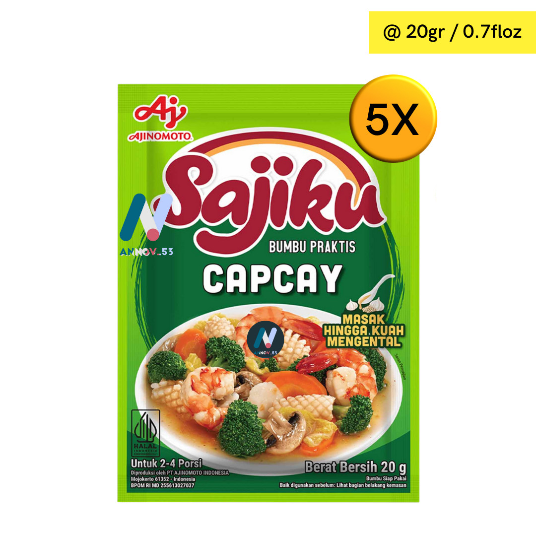 AJINOMOTO Practical CAPCAY Seasoning Instant Spices Traditional Taste 5X 20gr