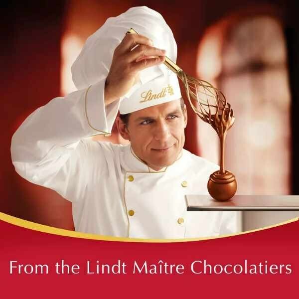 Lindt LINDOR Milk Chocolate Truffles, 156-Gram Gift Box, 13x12g, Exp:2024JL