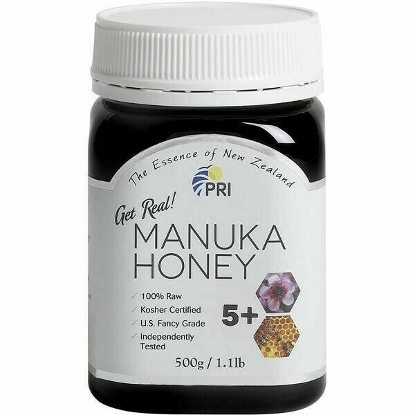 MANUKA HONEY MGO 60+ 1.1Lb 17.6oz NEW ZEALAND MANUKA HONEY 5+