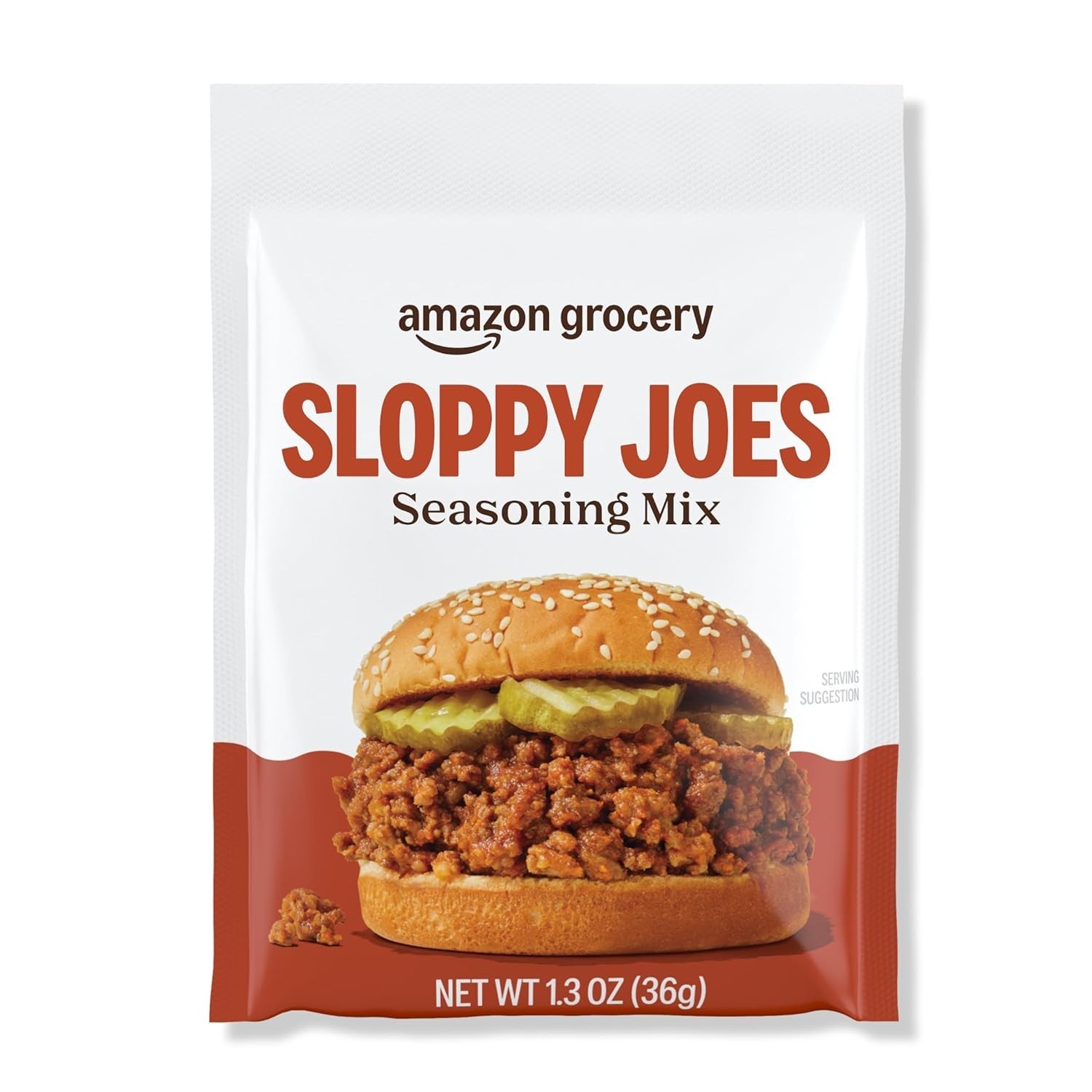 Amazon Grocery, Sloppy Joes Seasoning Mix, 1.3 oz (Previously Happy Belly, Packa