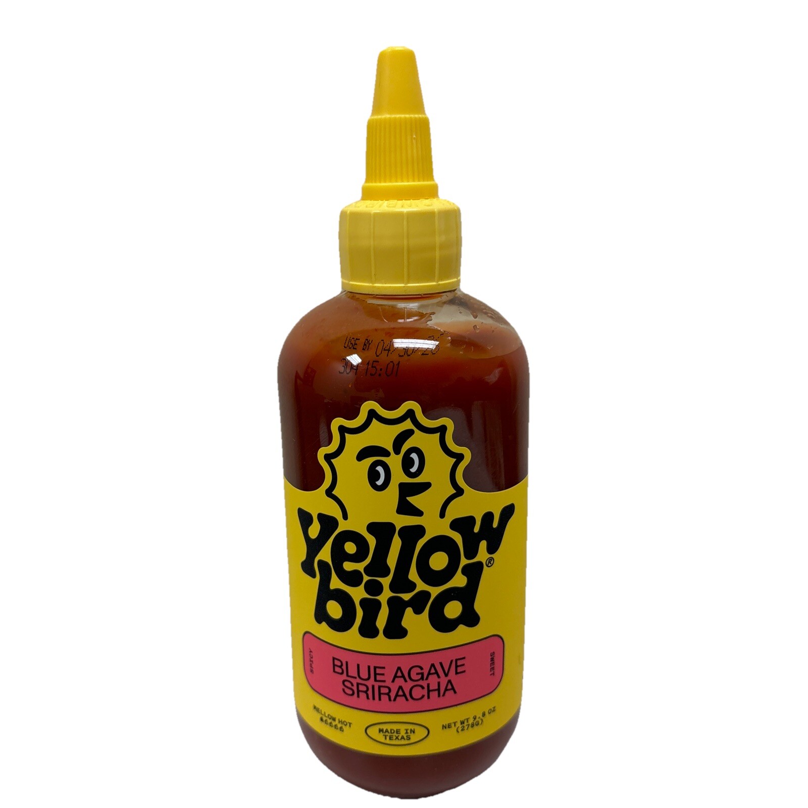 9.8oz Blue Agave Sriracha Hot Sauce By Yellowbird – BB 04/2026