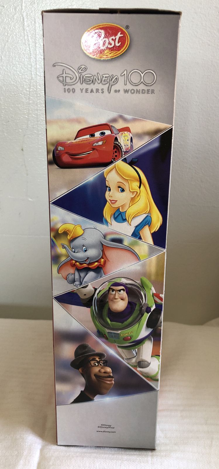 DISNEY 100 YEARS OF WONDER FRUITY FLAVORED CEREAL 14 OZ POST Mickey Mouse NEW