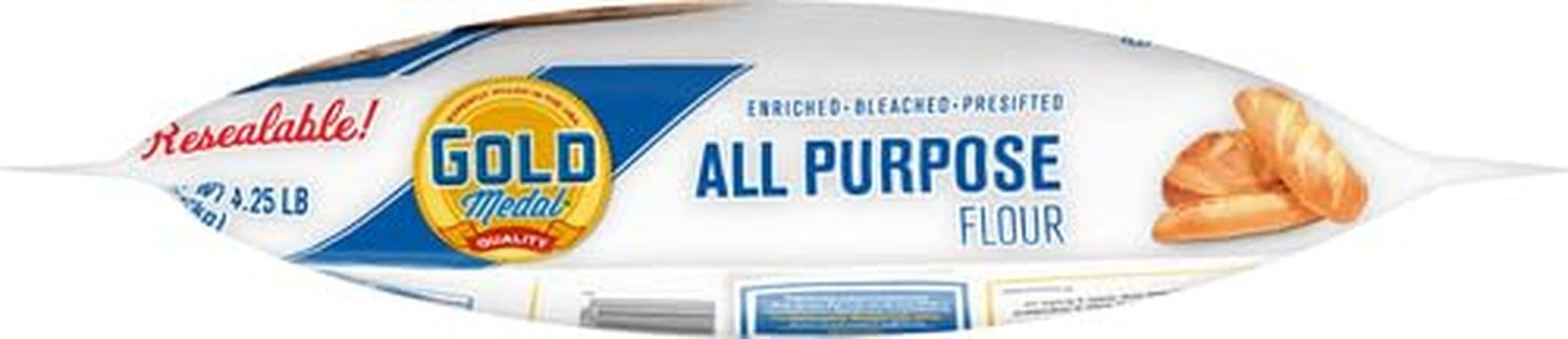All Purpose Flour with Resealable Bag, 4.25 Pounds