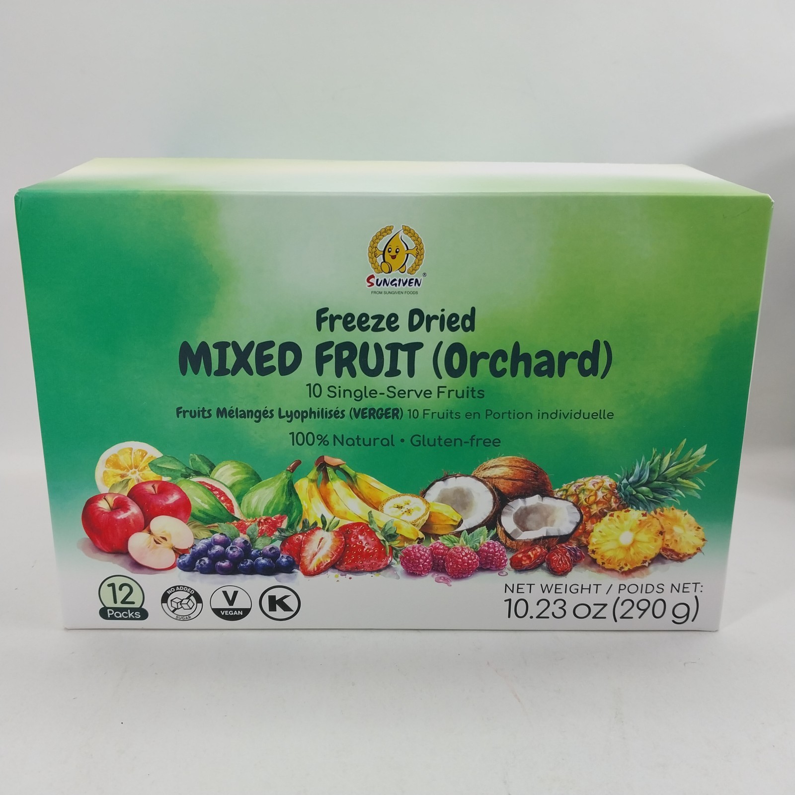 Mixed Freeze-Dried Fruit, Variety Pack of 12 Bag, Health Snack, Freeze Dried …