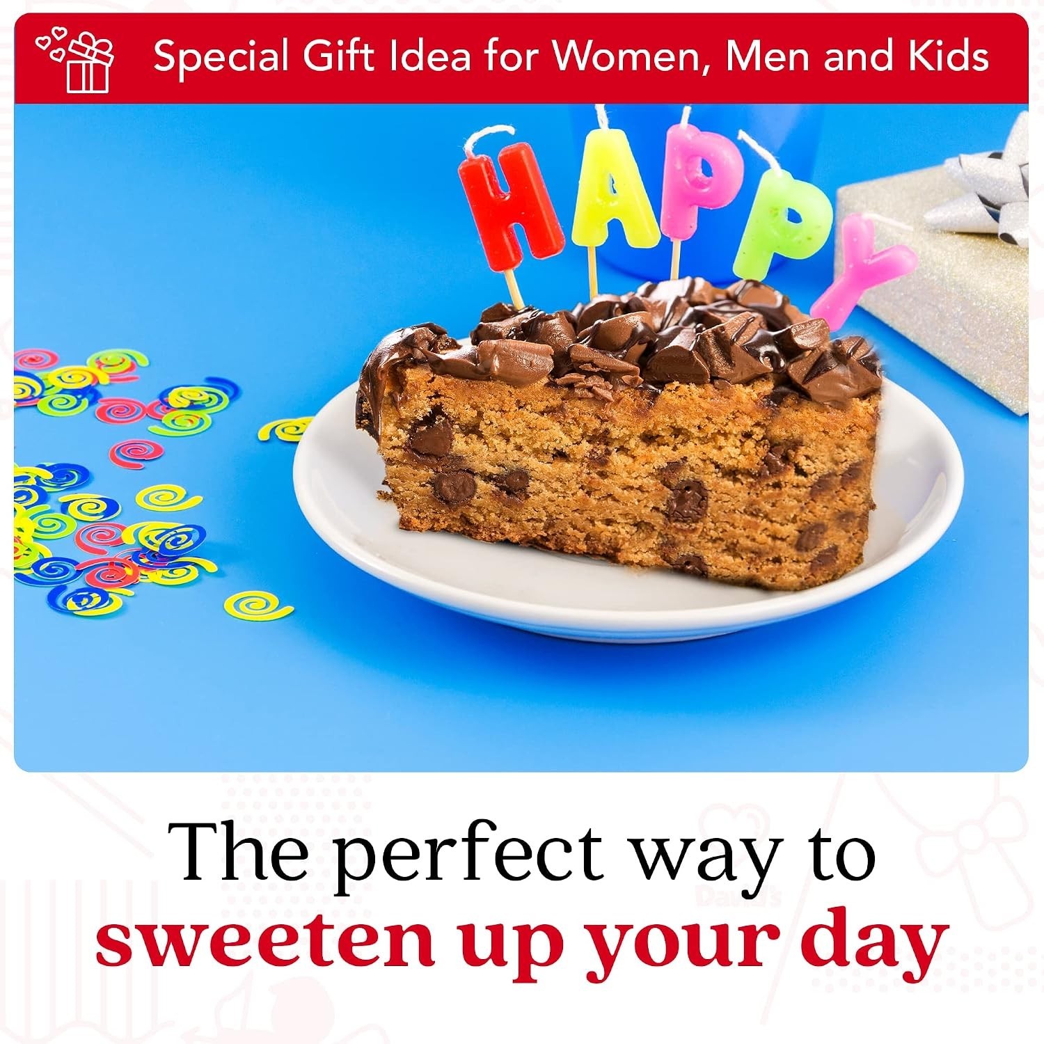 Gourmet Chocolate Chip Cookie Pie – 14 Slices, Bakery Fresh