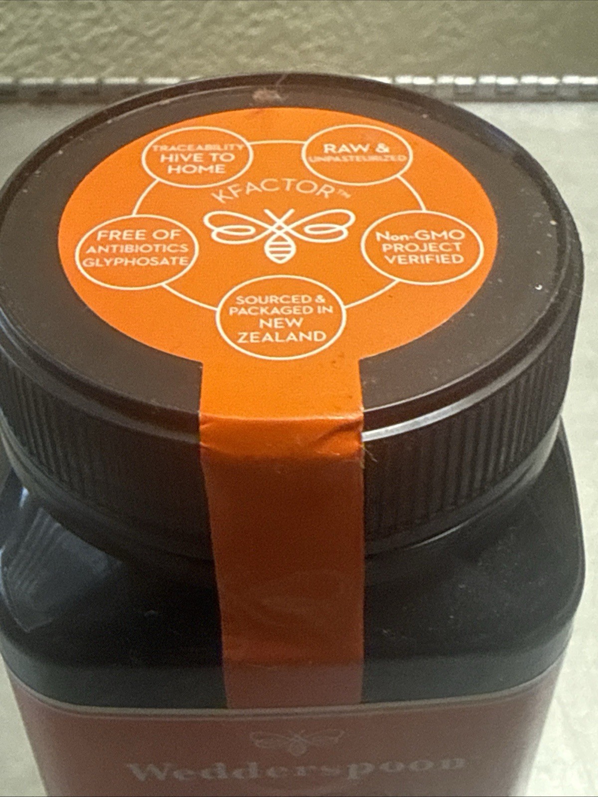 MANUKA HONEY WEDDERSPOON NEW ZEALAND RAW KFACTOR 16 + 1.1lb 500g NEW Sealed