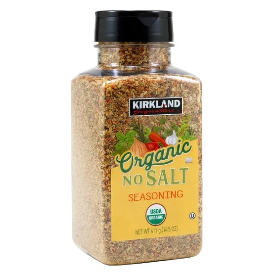 Kirkland Organic No Salt Seasoning 14.5 oz Salt-Free Spice Blend