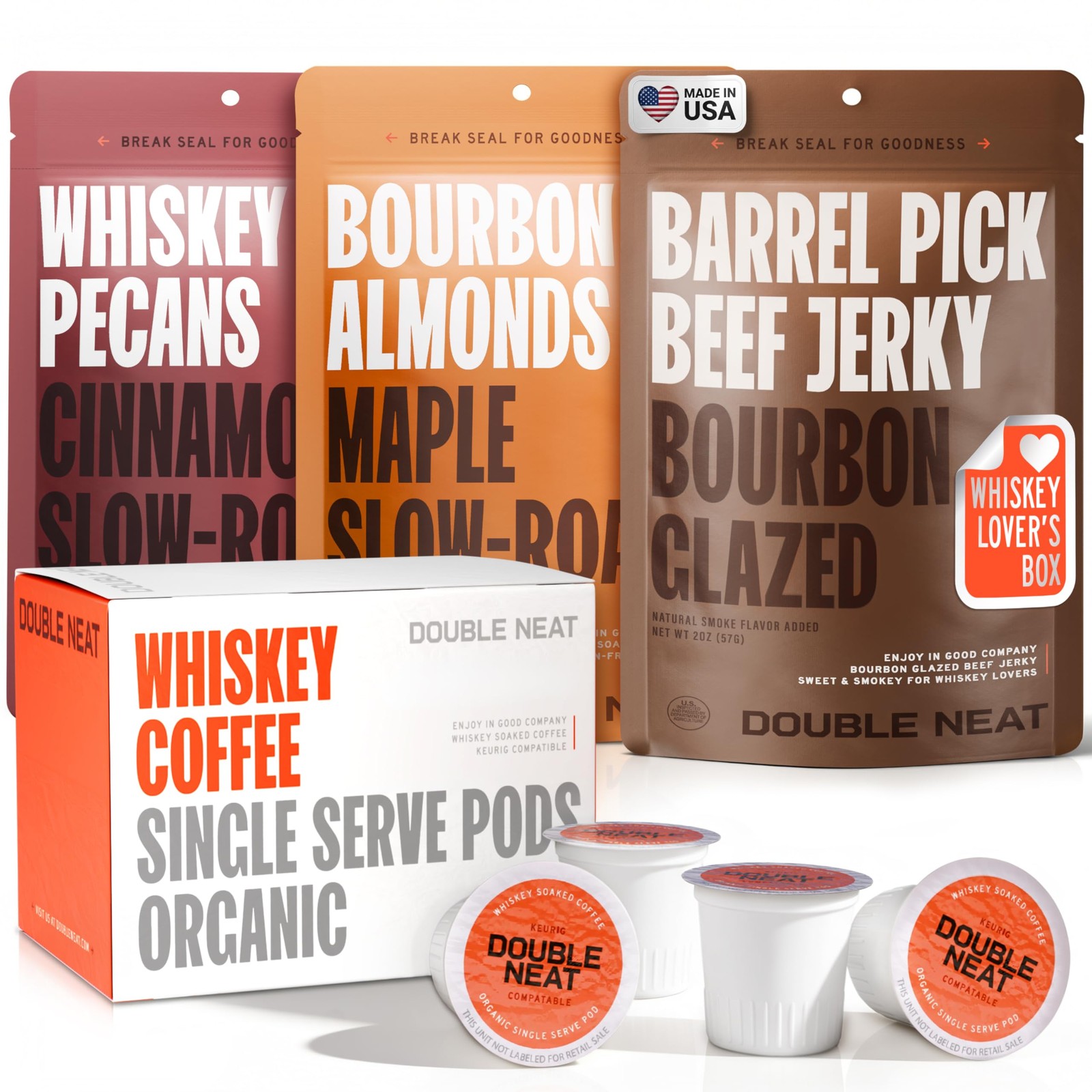Fathers Day Snack Gifts | Bourbon Snack Variety Pack | Stocking Stuffers Men …