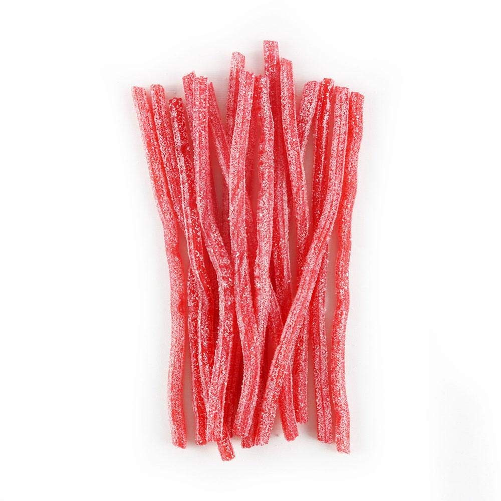 Strawberry Sour Straws 2oz Tray (Pack of 24)