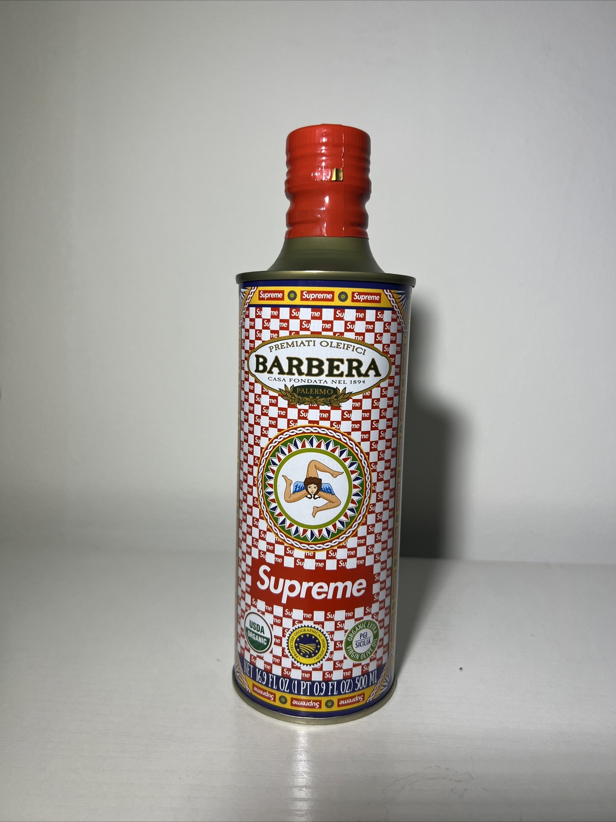 Supreme Barbera Olive Oil 500ml Bottle – FW22 – Brand New Sealed