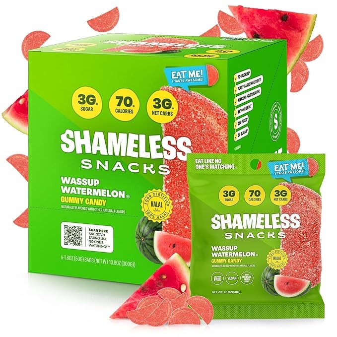 Shameless Snacks – Healthy Low Calorie Snacks, Low Carb Keto Gummies