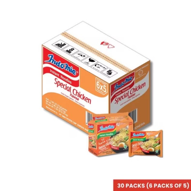 Indomie Mi Goreng Instant Stir Fry Noodles – Halal Certified, Original…