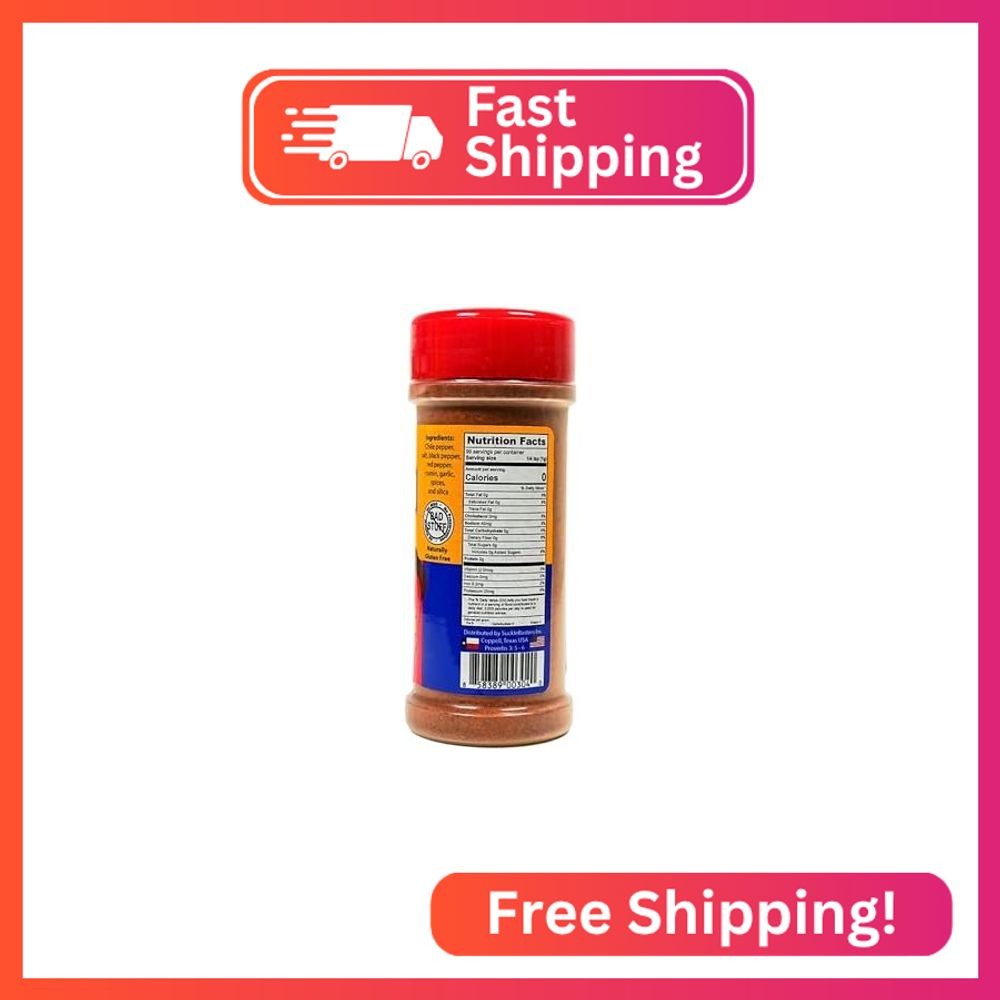 SuckleBusters Authentic Texas Style Chili Powder Seasoning with Award Winning Gl