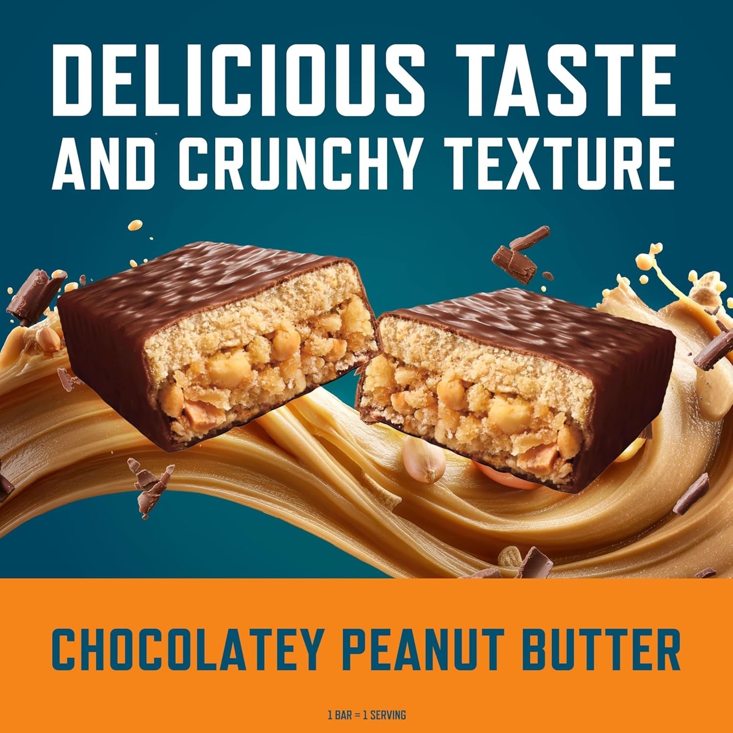 CLIF BUILDERS Protein Bars – Chocolate Peanut Butter Flavor – Plant Based
