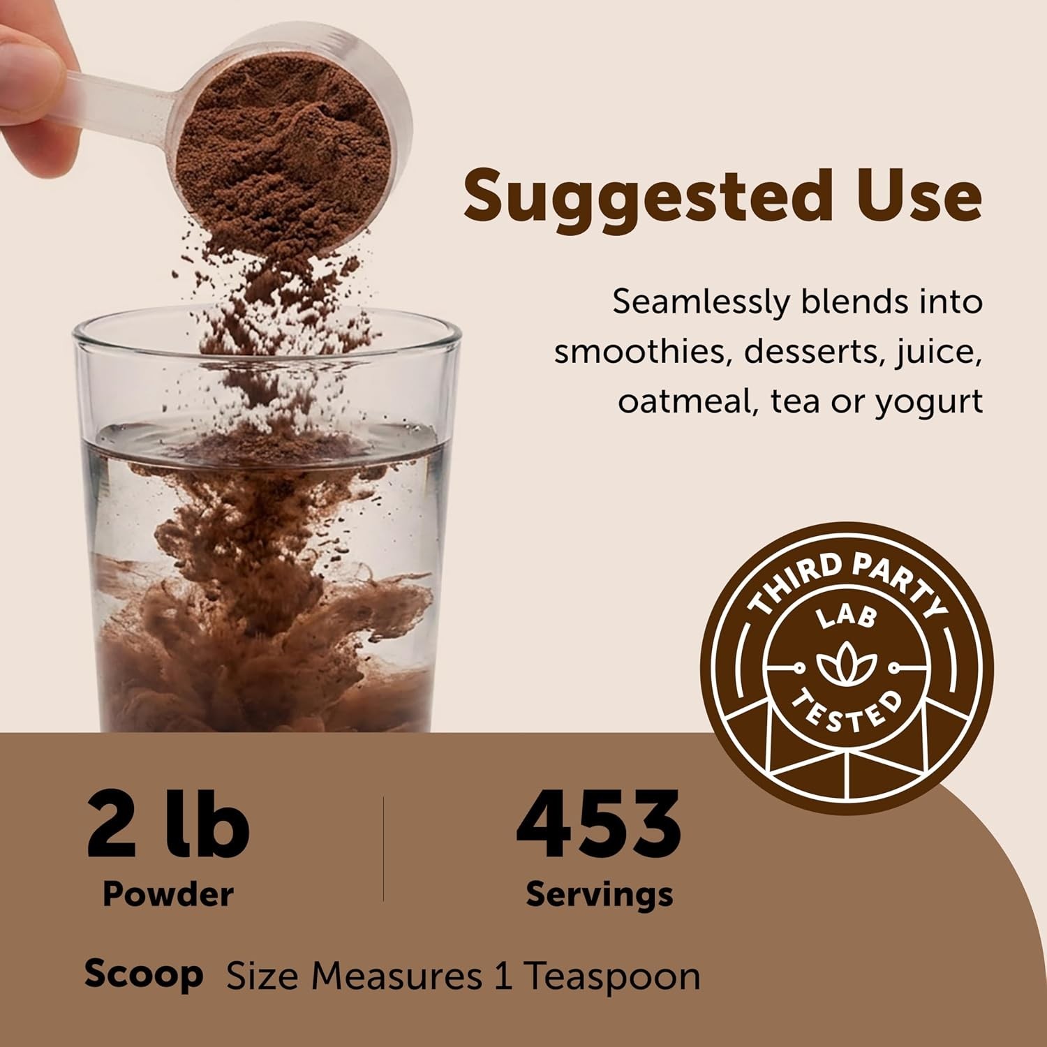 Organic Ceylon Cinnamon Powder, 2 lb | Premium Sri Lanka Source | Sweet & Earthy