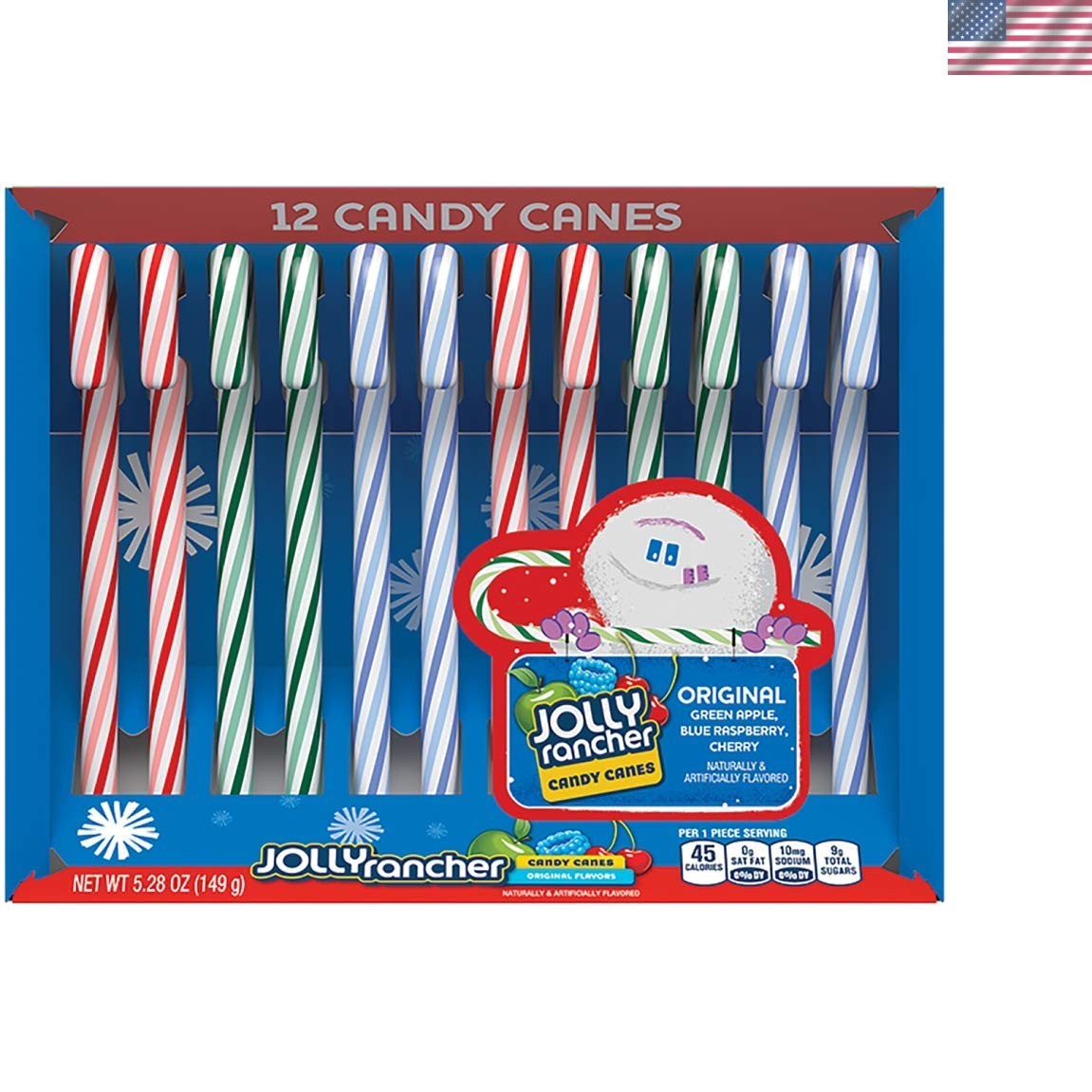 Assorted 12-Pack Candy Canes – Perfect for Christmas Decorations and Gifting