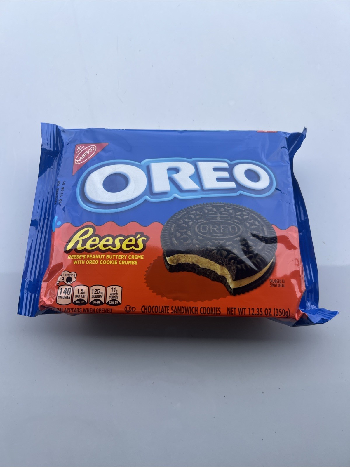 Oreo Reese’s Peanut Butter Cup Flavor Cookies 12.35oz Pack. Sealed! 03/06/2026
