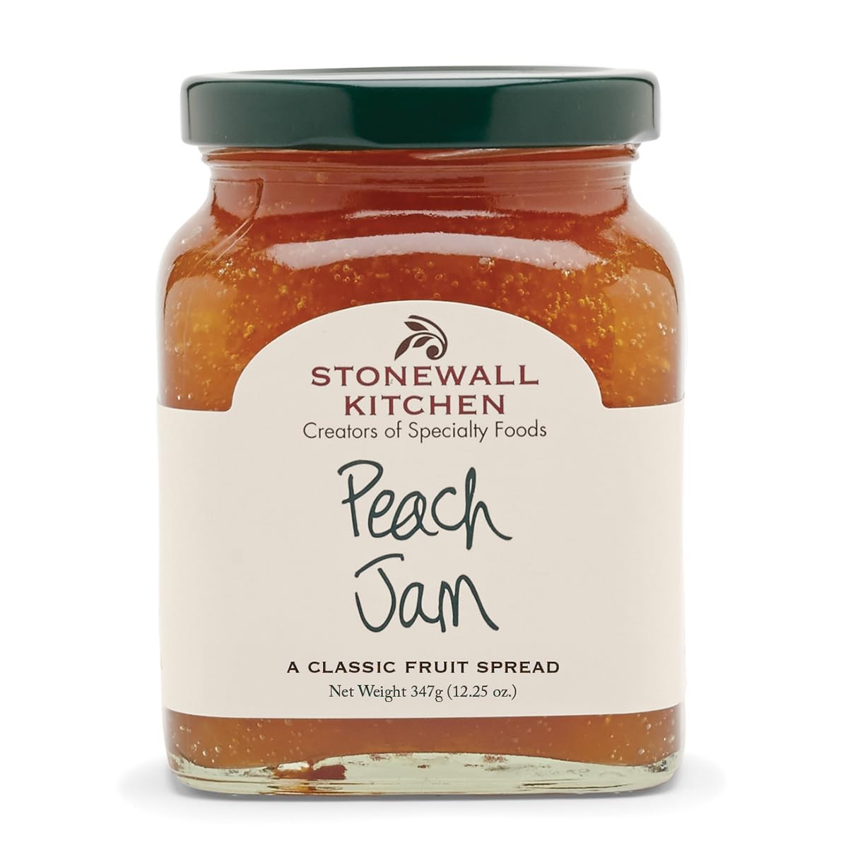 Peach Jam, 12.5 Ounce – Great Spread for Breakfast Breads and Pastries