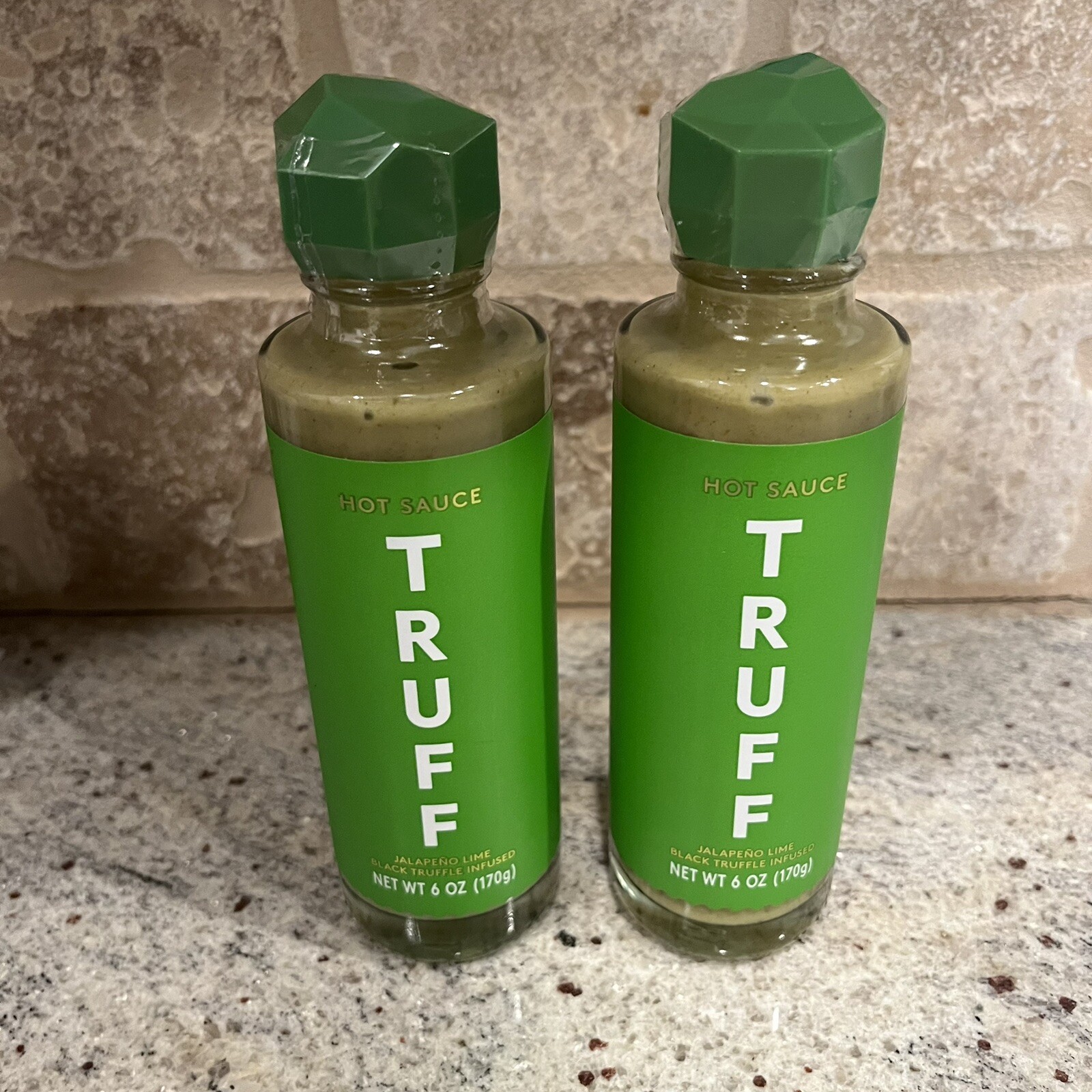 TRUFF Hot Sauce Jalapeño Lime Black Truffle Infused 6 FL OZ 170 mL Set Of 2 NIB