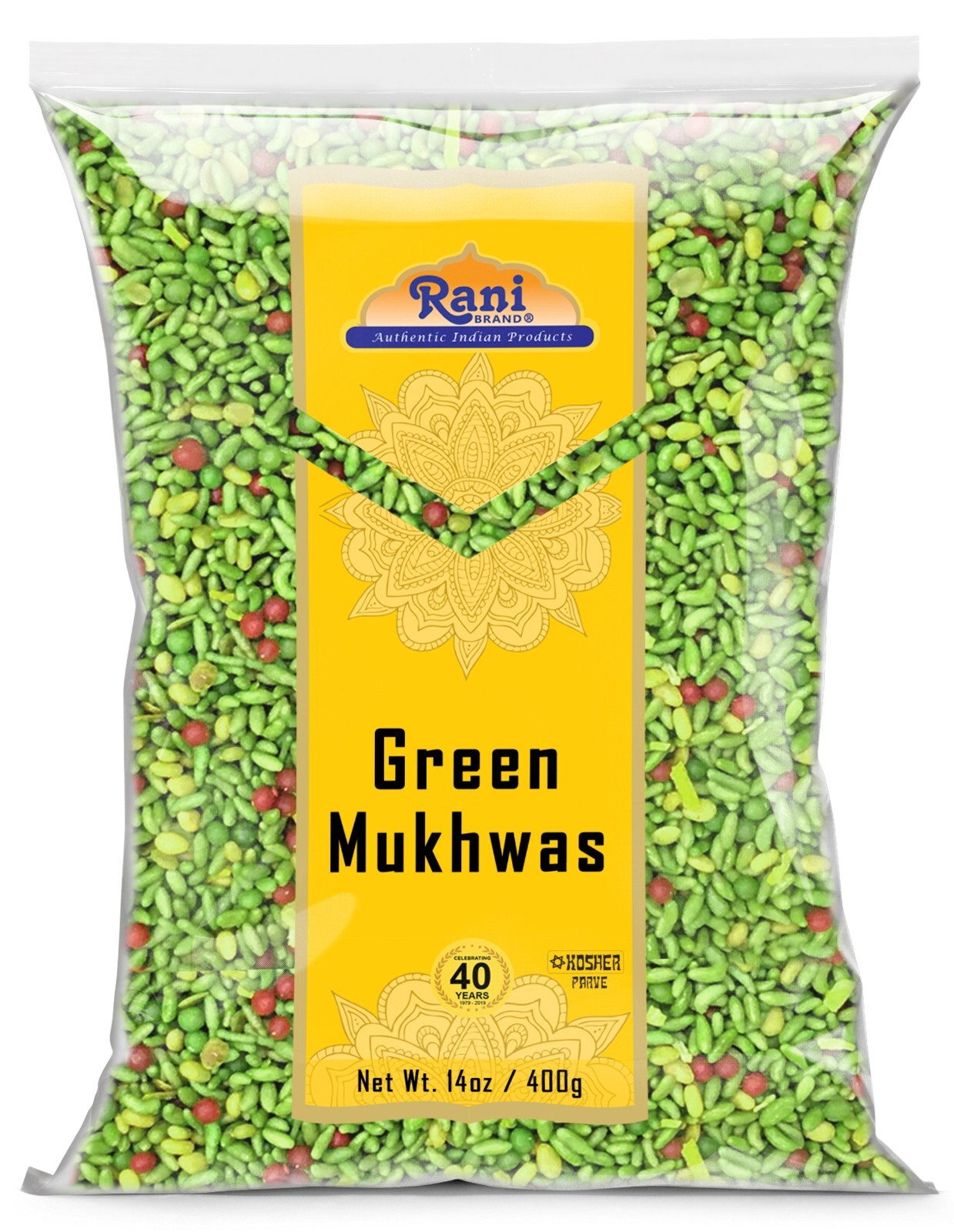 Rani Green Mukhwas (Special Digestive Treat) 14oz (400g)
