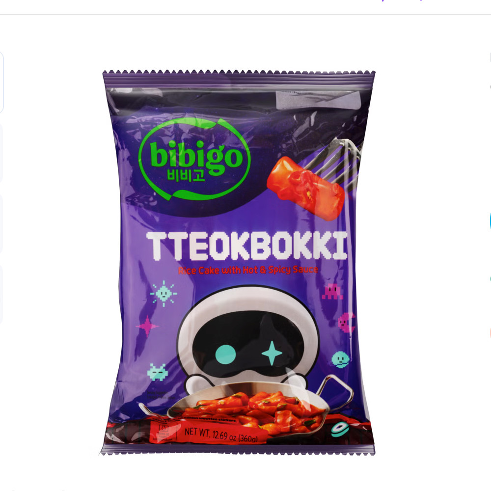 Cj Bibigo X Wootteo Tteokbokki Pouch Spicy 360 g(pack of 4)