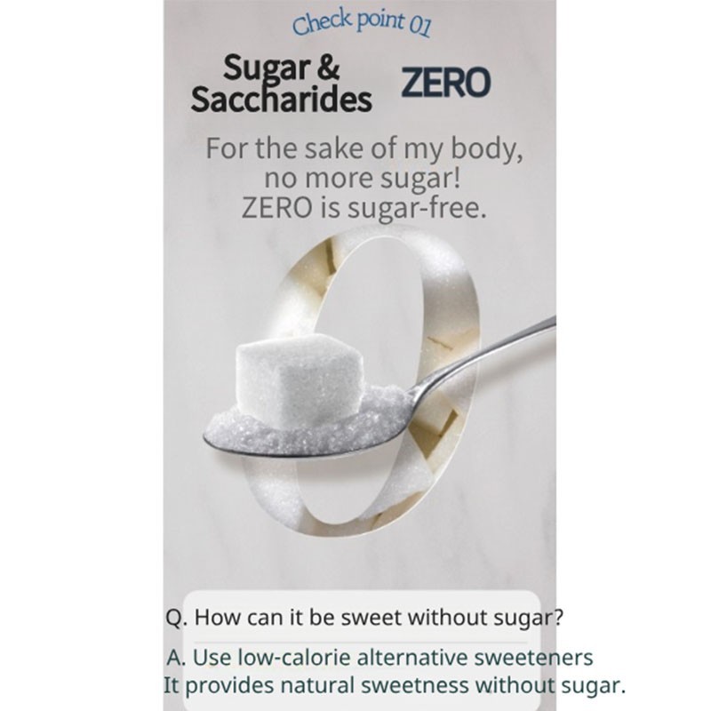 Lotte Sugar Free Zero Cookie & Cream Sandwich Cookie (288g) Cacao cookie