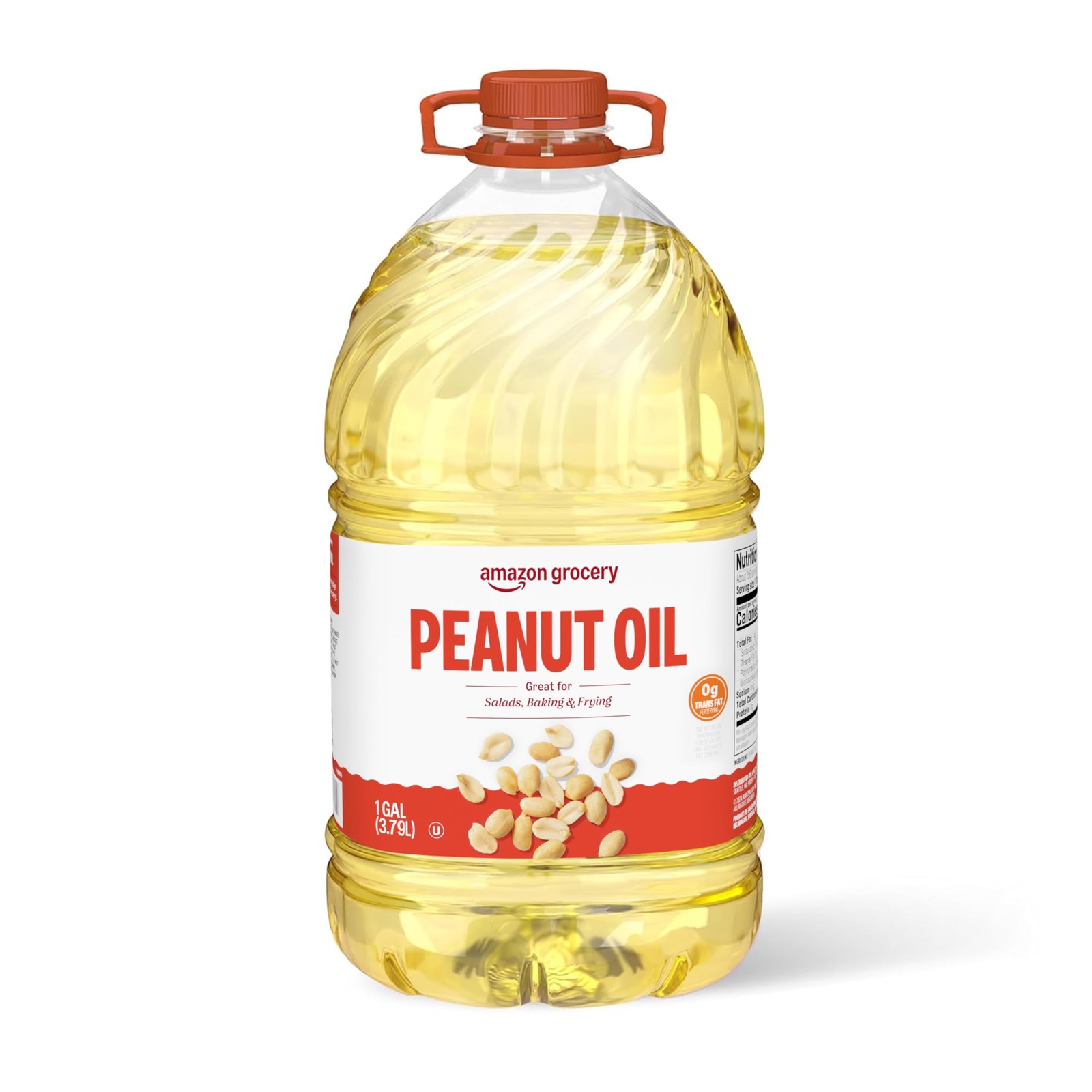 Grocery, Peanut Oil, 128 Fl Oz