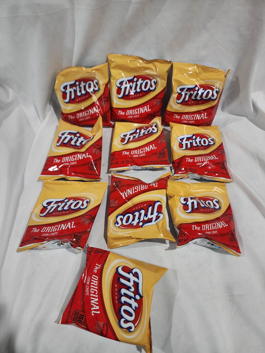 Fritos «The Original Corn Chips» 1 oz. Bags 10Pk (Frito-Lay) BB 10/2023 PLS READ