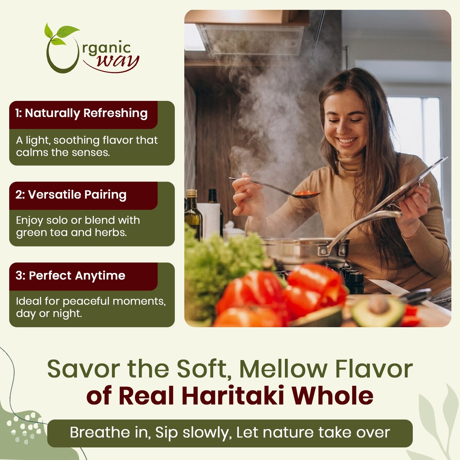 Organic Way Haritaki whole