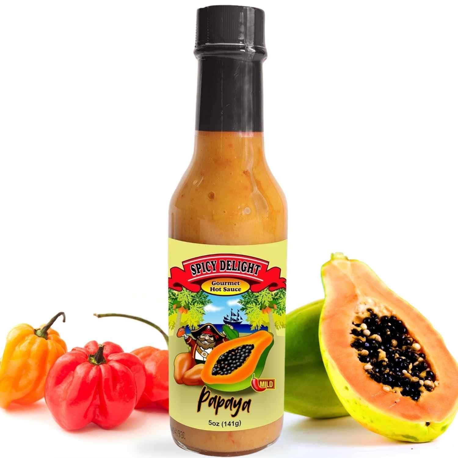Spicy Delight Best Hot Sauce by Flavor Pirate, Aruba 5 Fl Oz (Pack of 1)