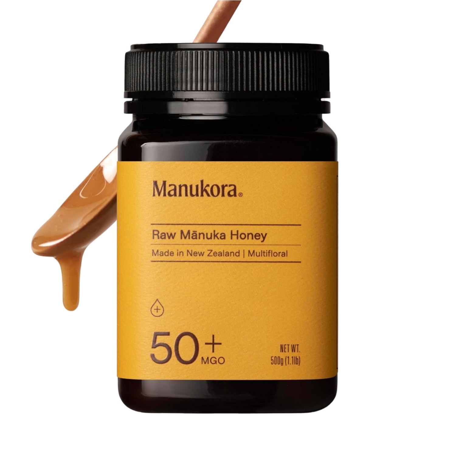 Manuka Honey Raw NZ MGO 50+ 17.6oz Superfood Immune Support Traceable