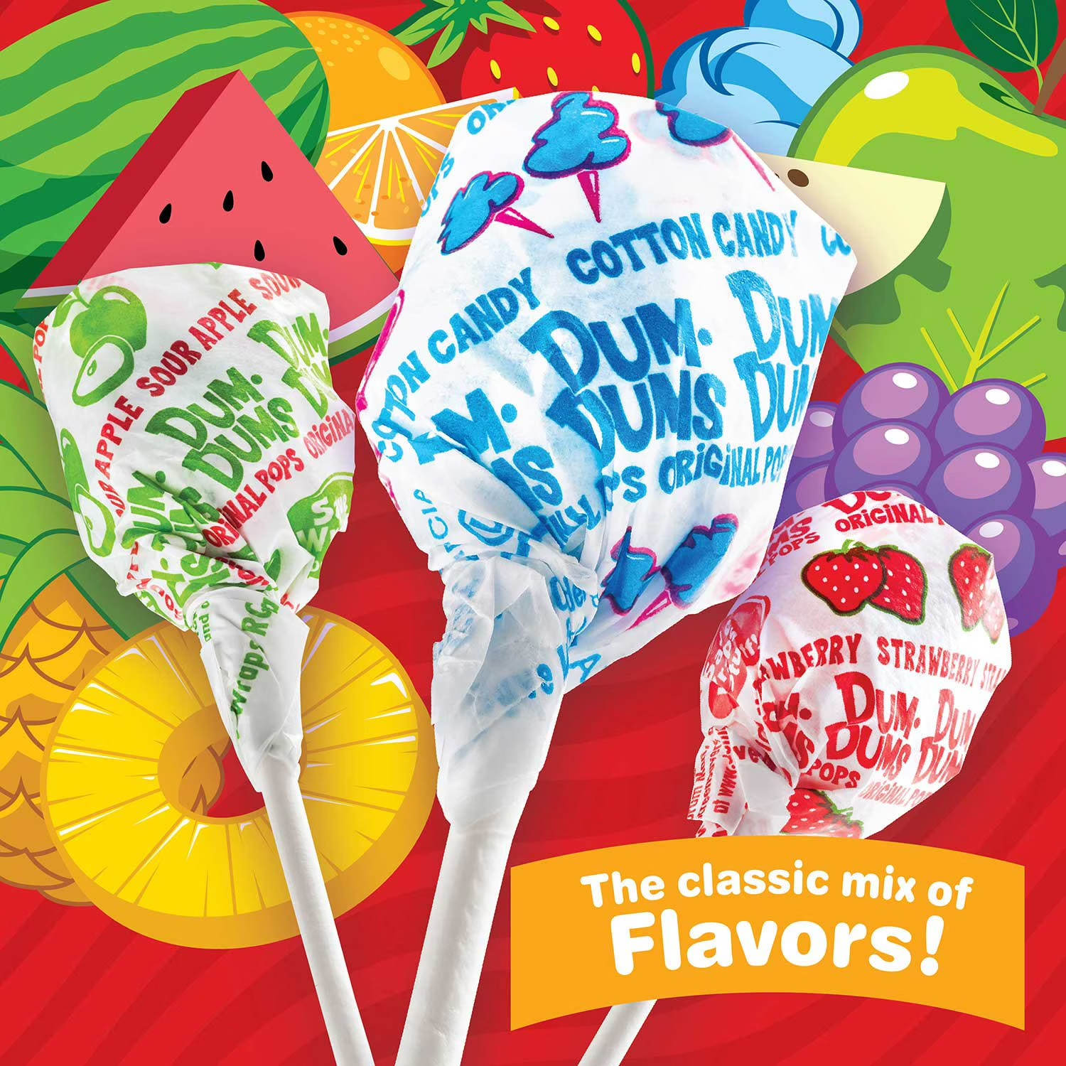Dum Dum Original Pops (500 ct.) Great Price