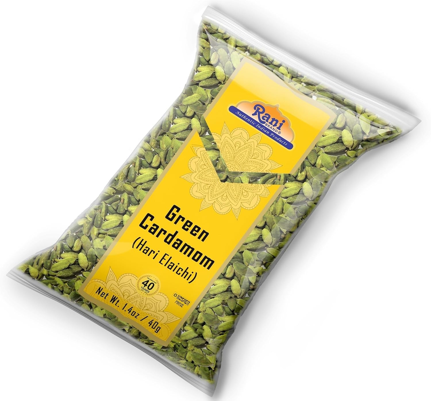 Rani Green Cardamom Pods Spice Hari Elachi 1.4oz 40g ~ All Natural | | Glute…