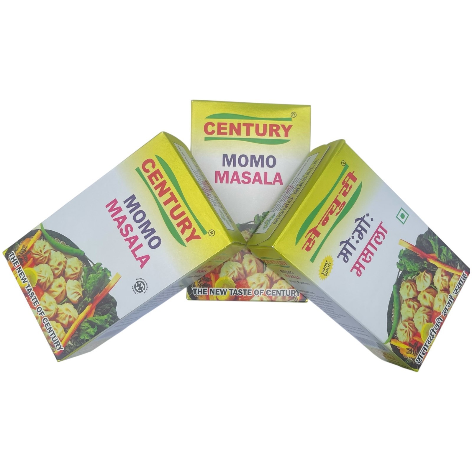 Century Mo:mo Masala Curry Powder Pack of 100 Certified with Nepal Quality Mark