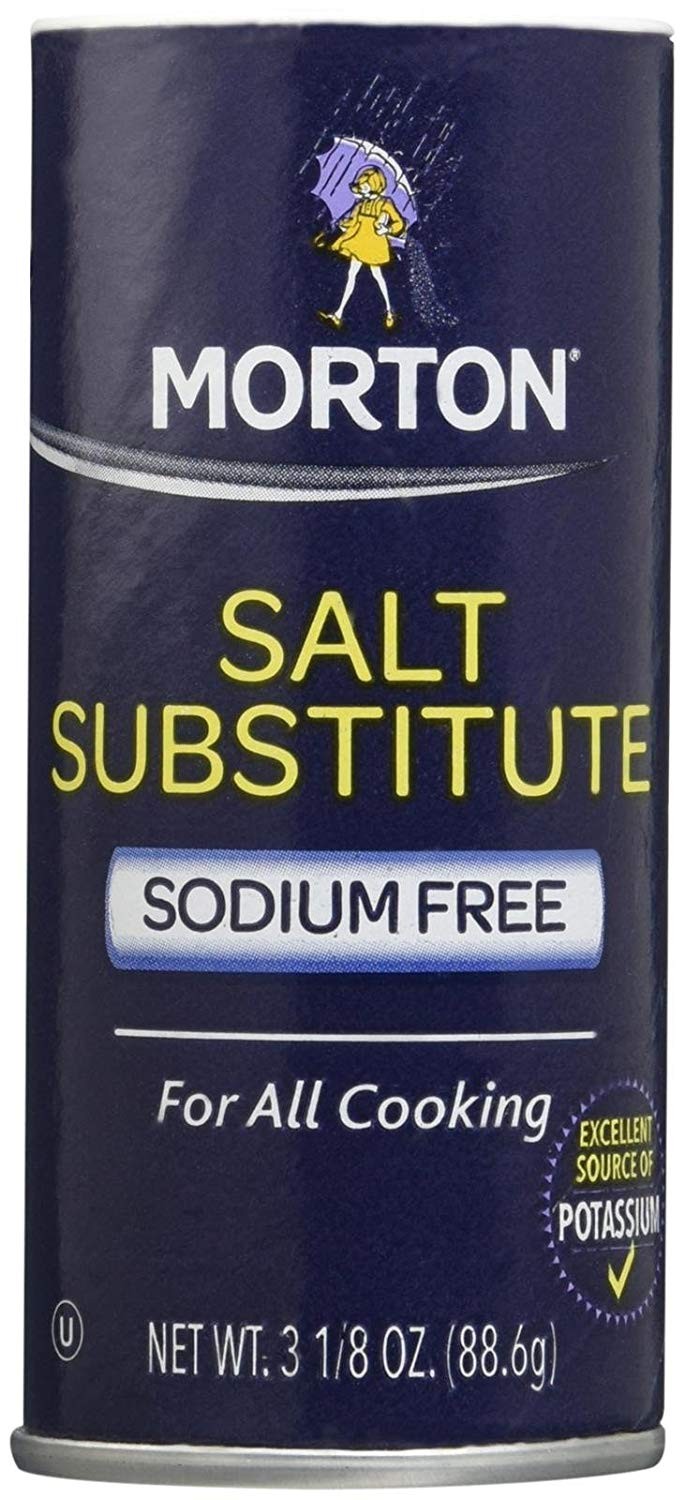 Morton Sodium Free Salt Substitute, 3.12 Ounce